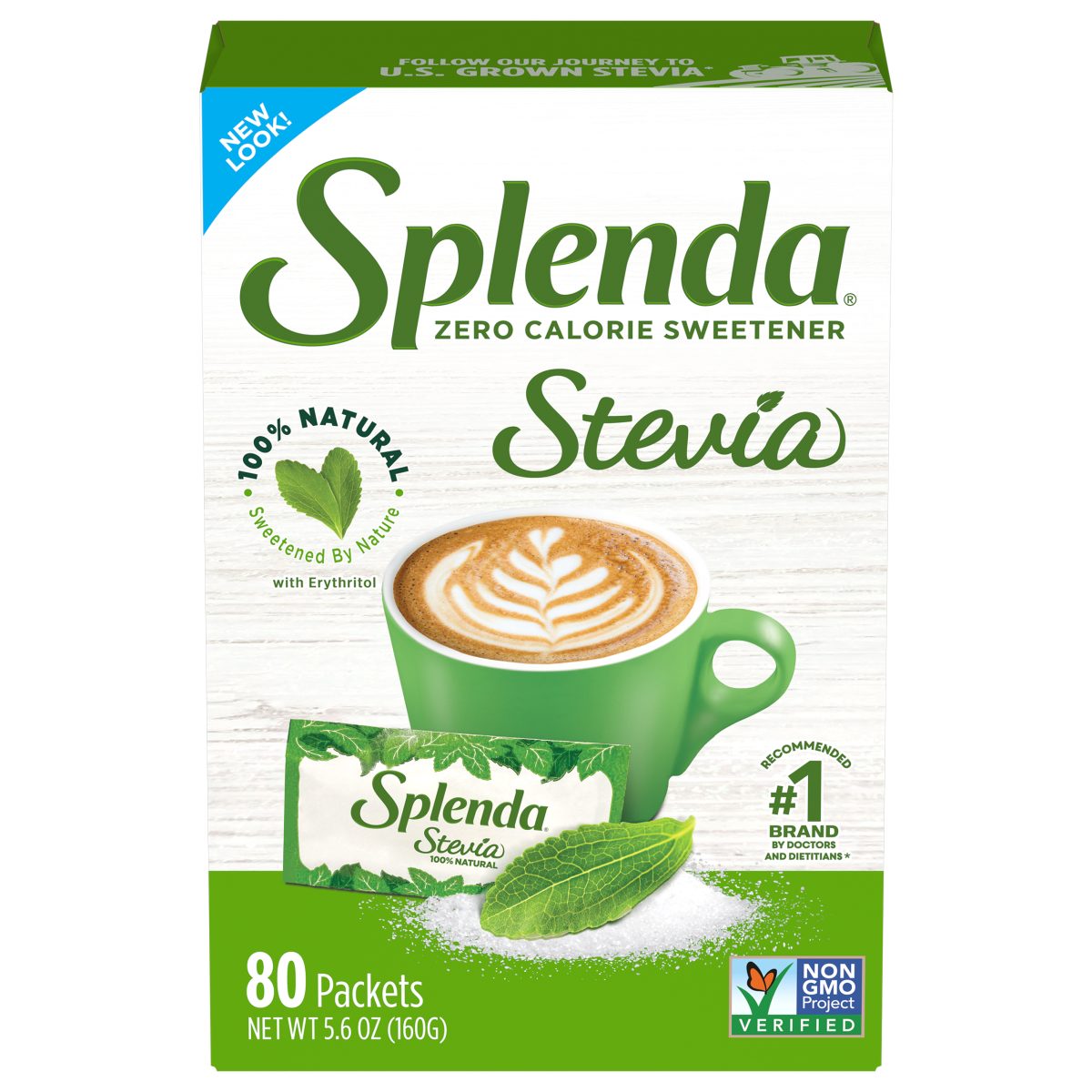 Splenda Stevia甜味剂包 - 正面