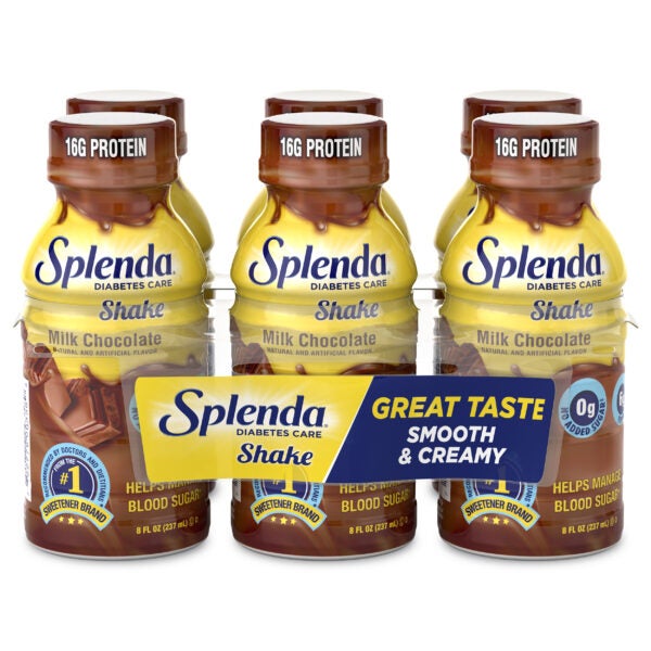 Splenda®牛奶巧克力糖尿病护理奶昔- 6包