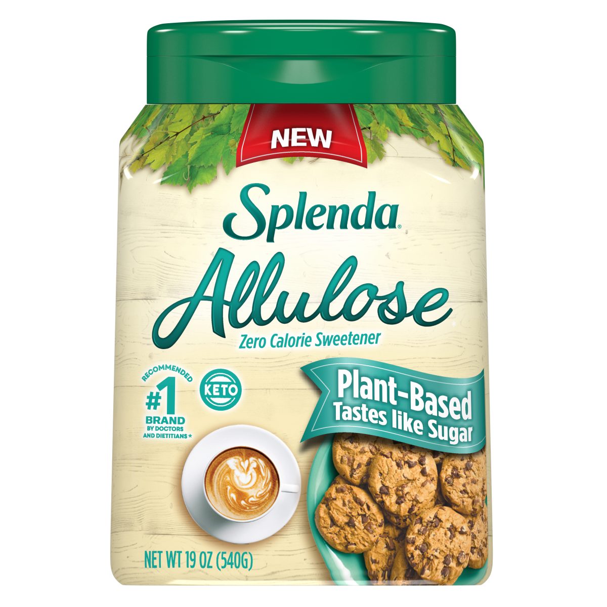Splenda®Allulose甜味剂，19盎司罐