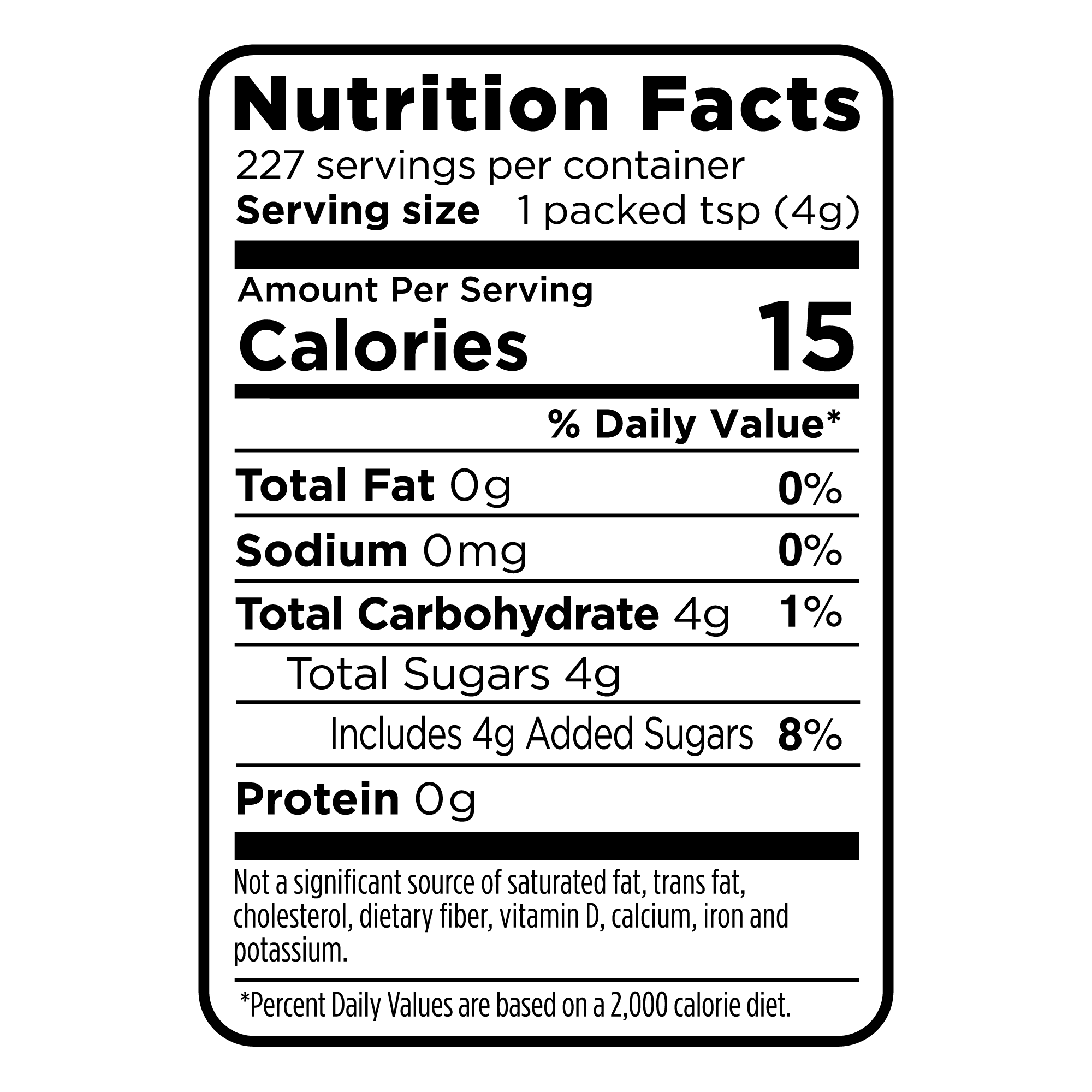 Splenda®糖混合4/2磅袋营养