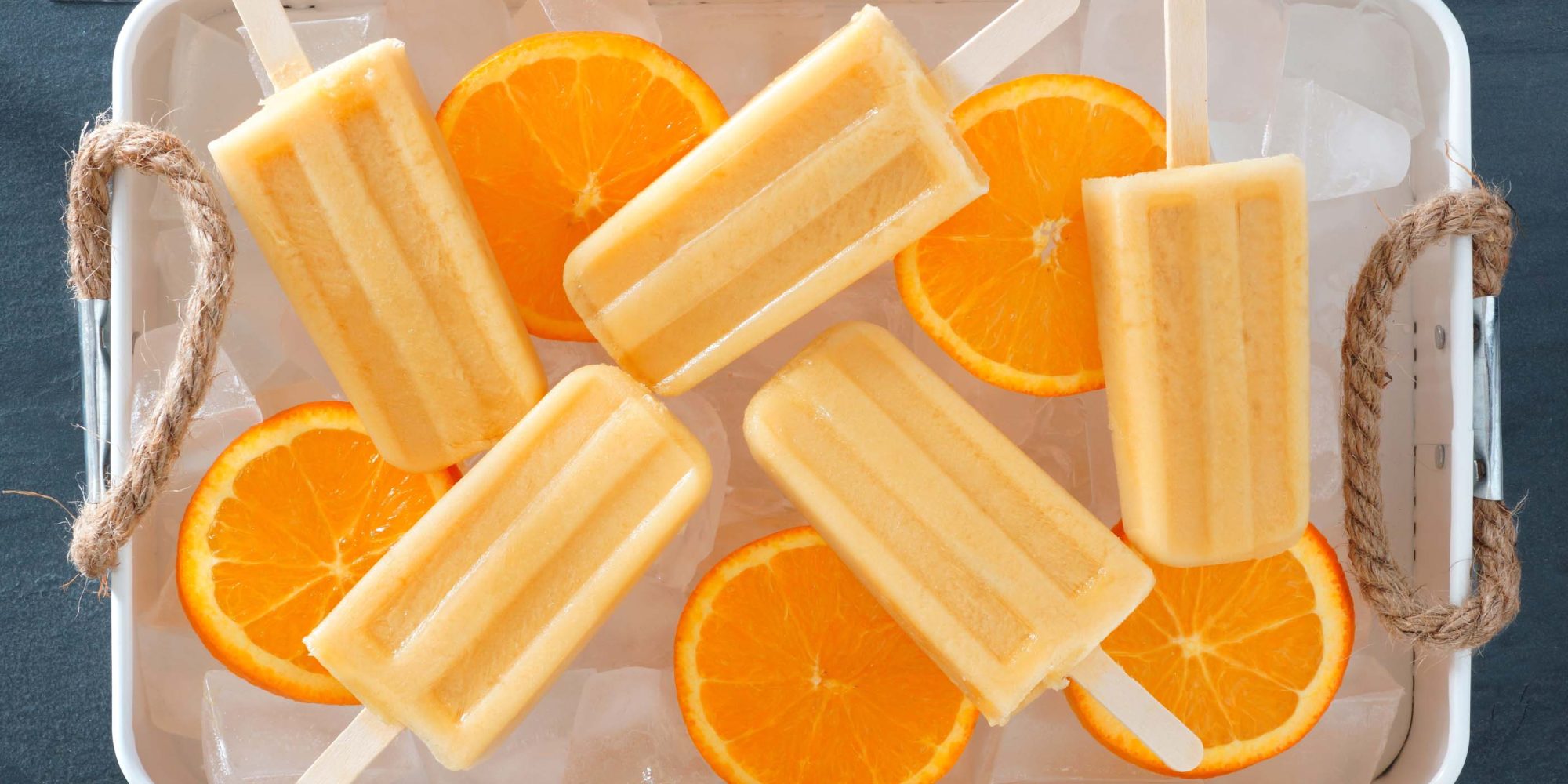 梦幻般的橘子奶油棒