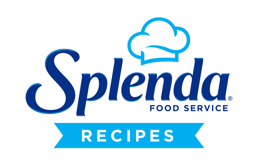 Splenda食品服务的食谱标志